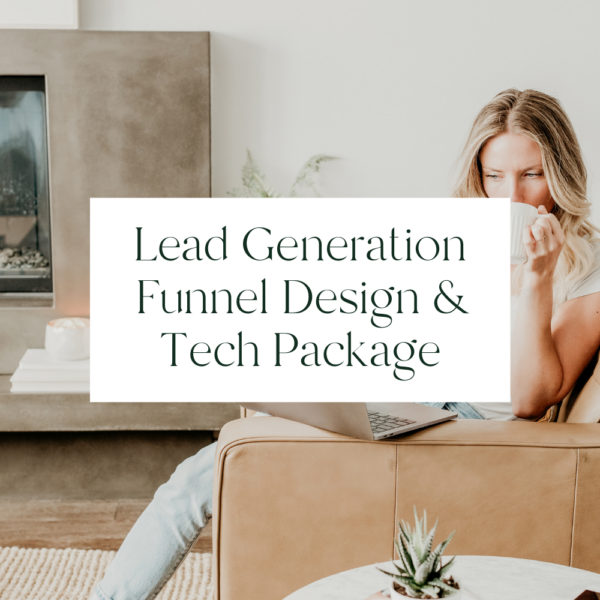 Lead Generation Funnel Design + Tech Package